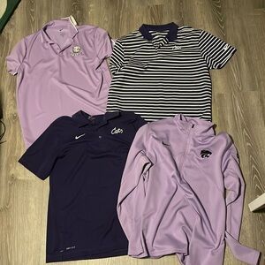 Kansas state Nike men’s tops bundle